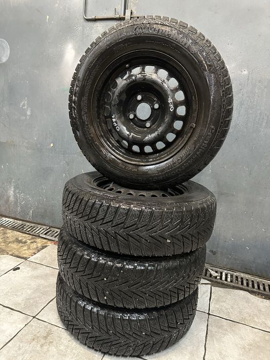 Felgi z Oponami Zimowymi 4x100 185/70 R14
