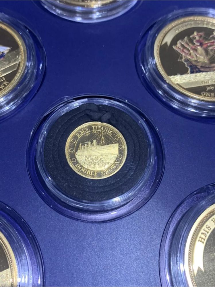 Продается коллекция золотых монет с Брэдфордской биржи.