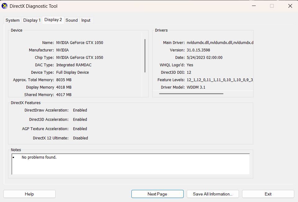Laptop ACER NITRO 5 AN515-52 GTX1050 8GB