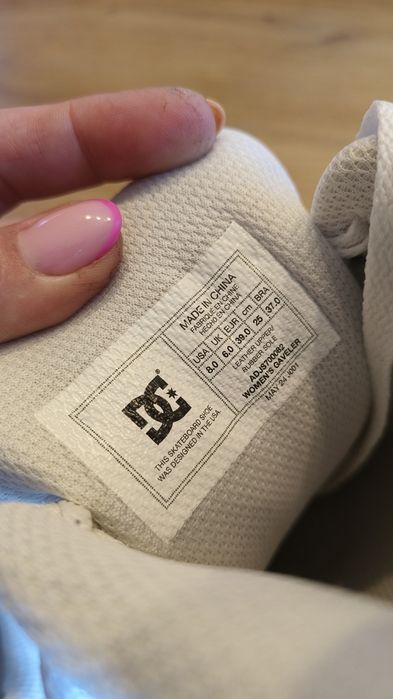 DC Shoes buty sportowe GAVELER 39 szare damskie skóra adidasy