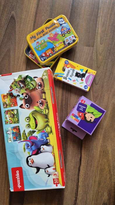 Розвиваючі пазли (3+)