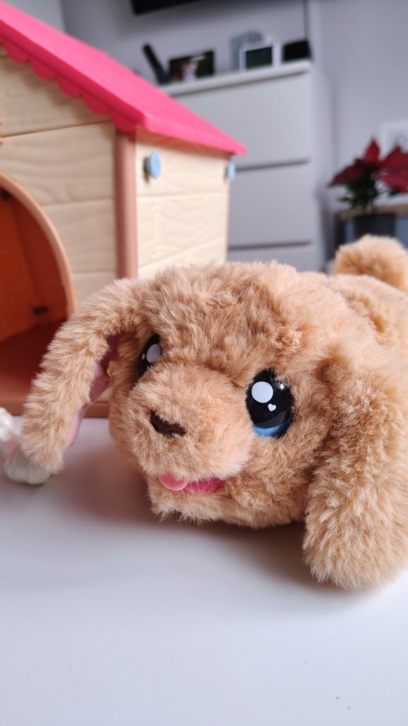 Little Live Pets My Puppy's Home interaktywny piesek buda domek kość