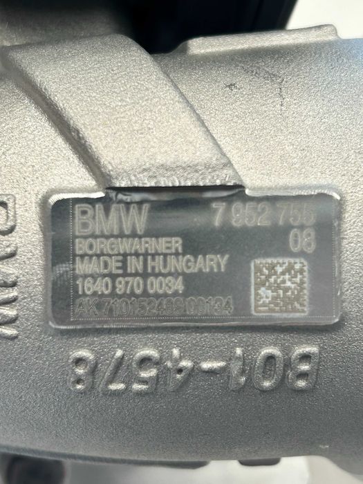 BMW OE turbosprężarka Borg Warner X1 Seria 2 B38N 7.952.755