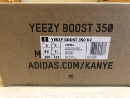 Adidas Yeezy Boost 350v2 zebra 41.1/3 8US