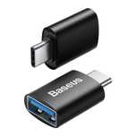 Adapter Baseus Ingenuity z USB-C do USB-A 10Gb/s czarny
