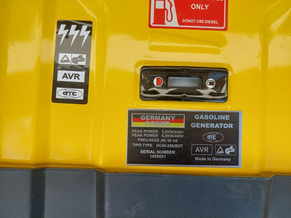 Agregat prądotwórczy silnik Briggs & Stratton