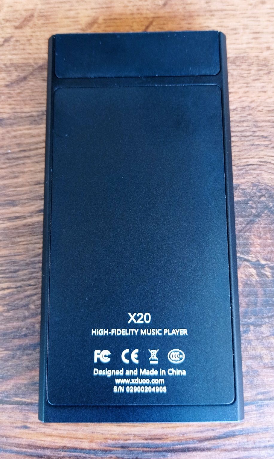 Ціна зменшена Аудіоплеєр xDuoo x20 Black + карта пам'яті Samsung 256GB