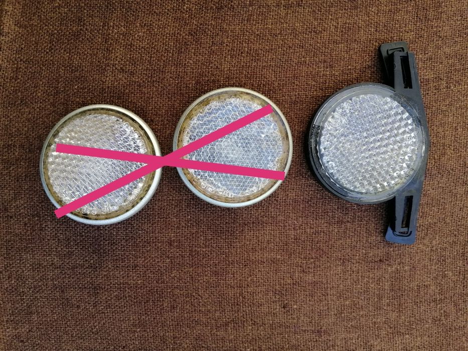 Катафот велосипеда СССР