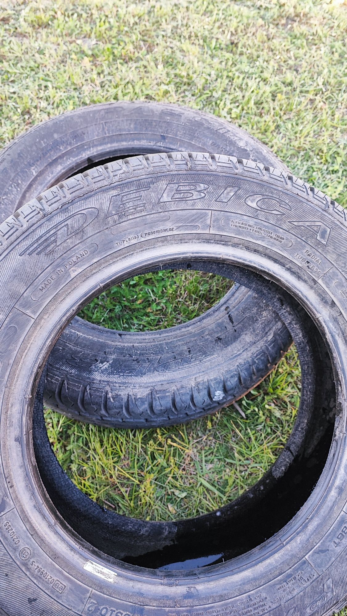 Opony lato letnie 185/65 R14 Dębica Passio cena za 2 sztuki 7 mm