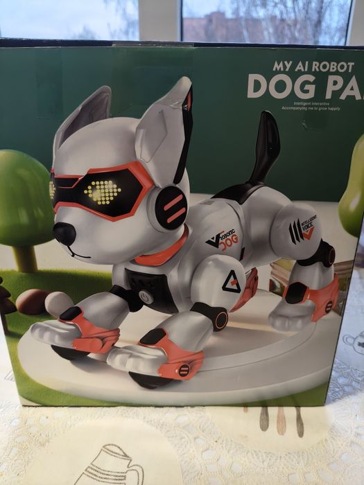 Інтерактивна іграшка пес на пульті  керування