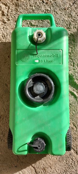 Zbiornik 35L na wodę czystą Kampera, przyczepy kempingowej