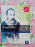 Książka do języka polskiego klasa 1 cz. 1 i cz. 2