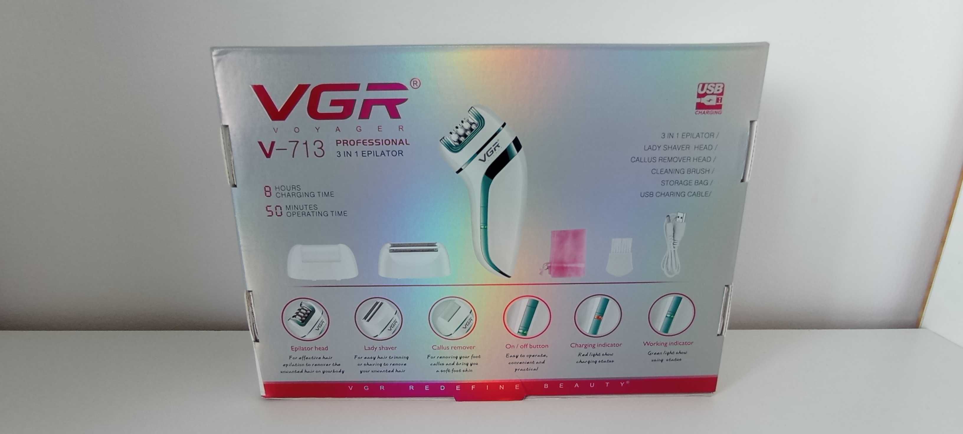 Urządzenie do depilacji Vgr Voyager V-713