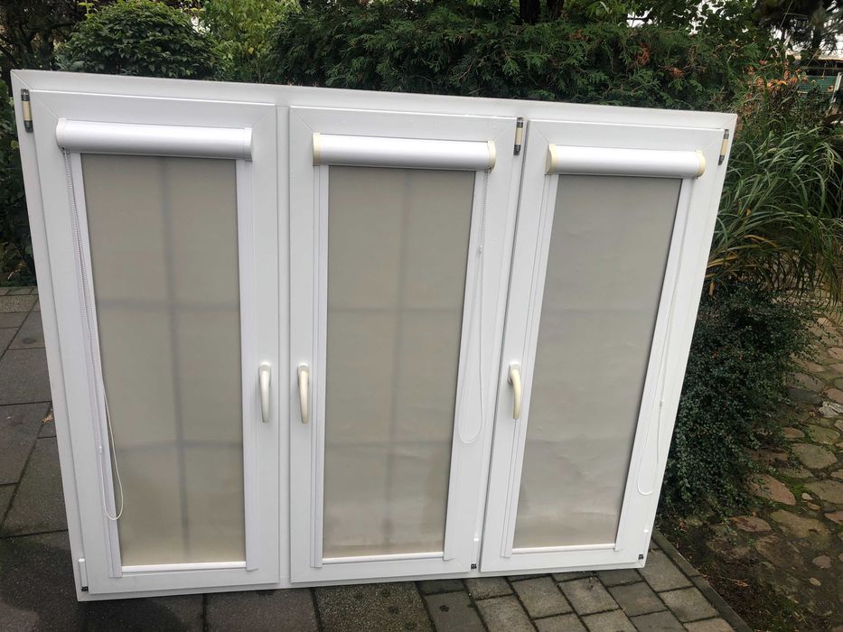 z demontażu okno pcv, 138wysx168szer