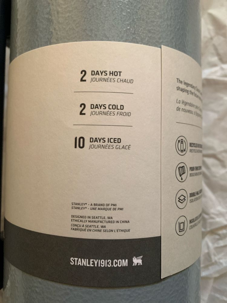 Термос Stanley 2.3л 2.5QT 1.9л 2Qt