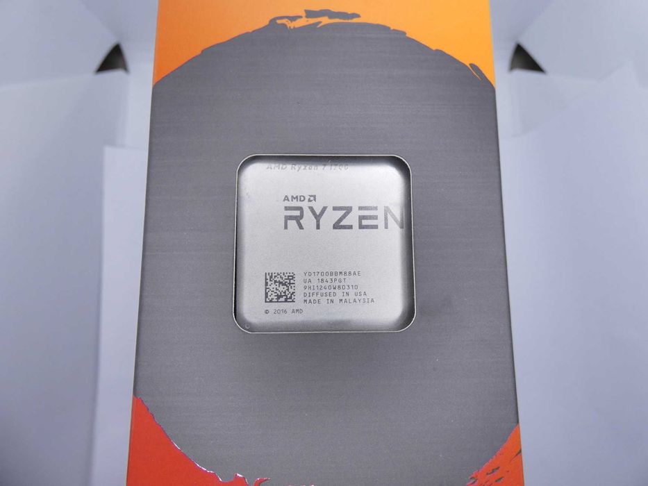 Процессор AMD Ryzen 7 1700 3.0 GHz AM4 + Кулер + Термопаста + Гарантия