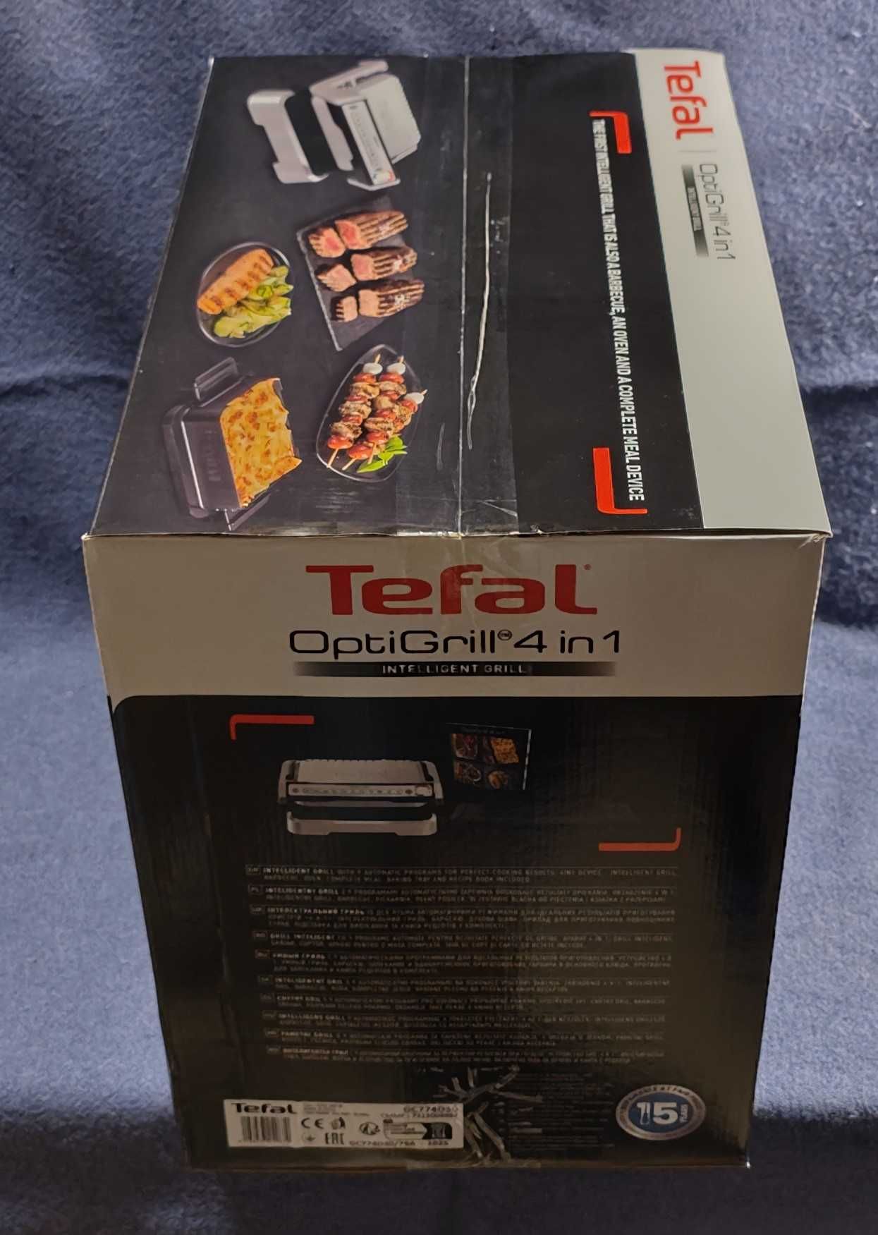 TEFAL OptiGrill GC774D30 4w1 NOWY!