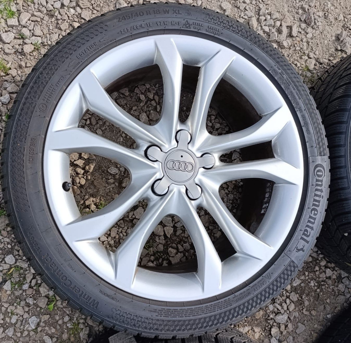 Felgi 18 5x112 Audi A4 B8 B9 A6 C7 Allroad Q5 ET47 8" alufelgi orygina