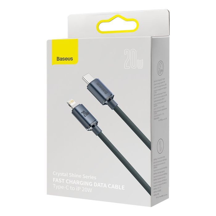 Baseus Szybki Kabel Lightning Usb C 2M Do Iphone