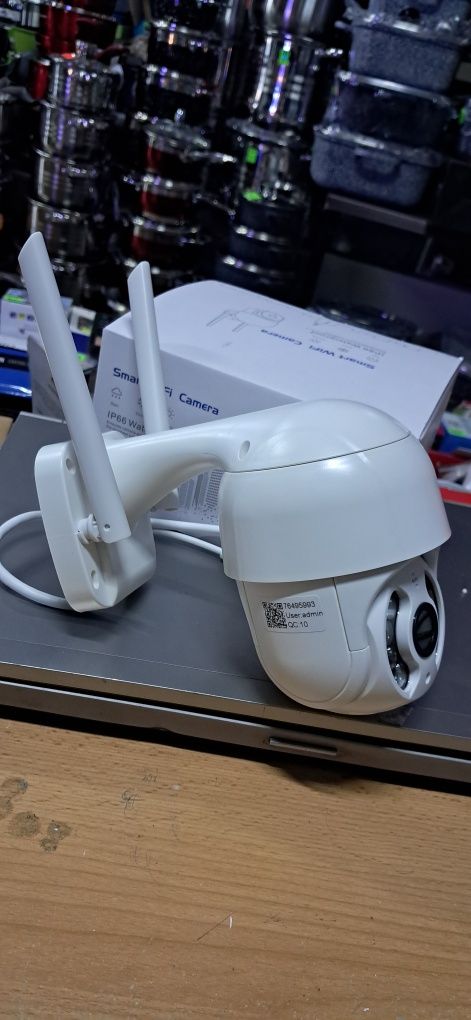 Obrotowa zewnętrzna KAMERA WIFI hd monitoring bezprzewodowy nagrywanie