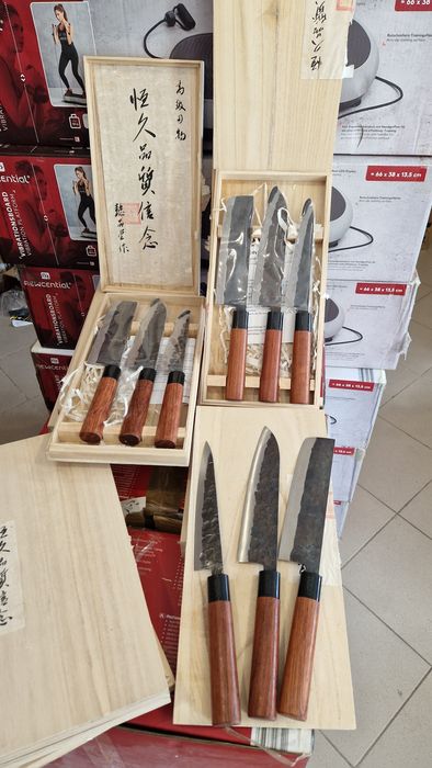 Якісний набір кованих ножів кухаря Tokyo Kitchenware