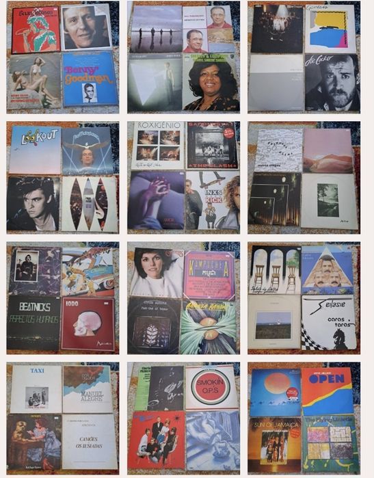 Discos vinil antigos