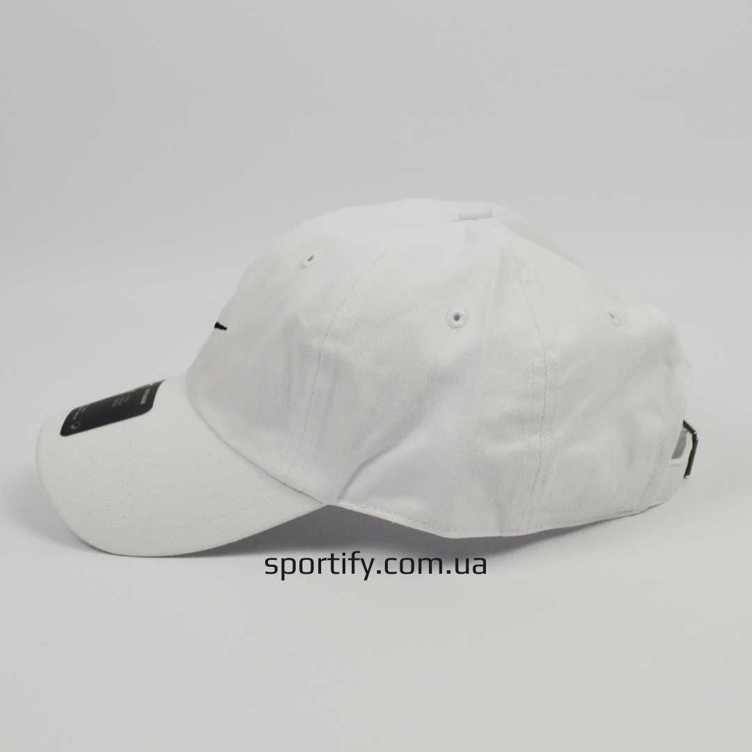Кепка nike swoosh бейсболка біла найк 546126-010 чорна