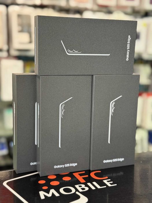 Samsung S25 Edge 12/512 Titanium IcyBlue Bez Rat Sklep Nowy Domino FCM