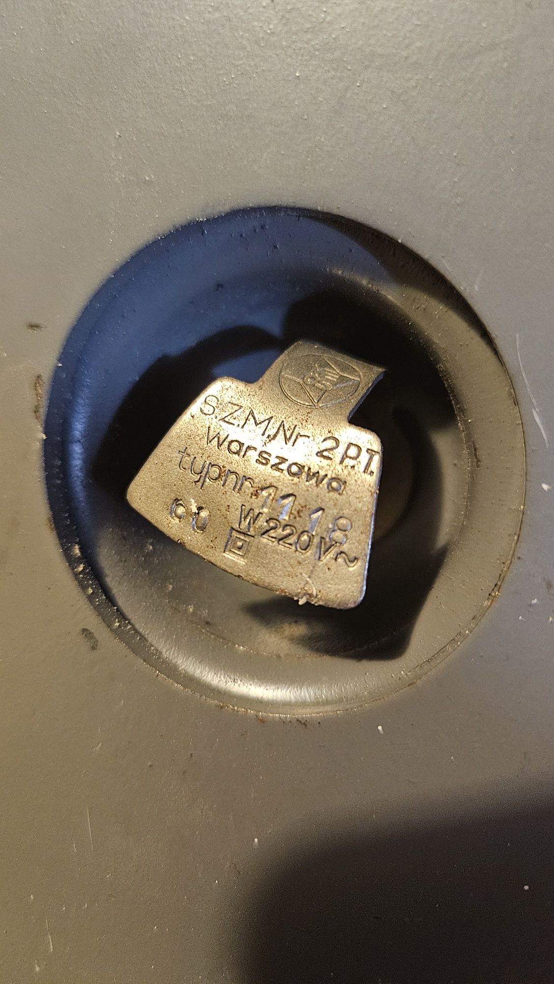 Lampa PRL Gałecki typ 1118