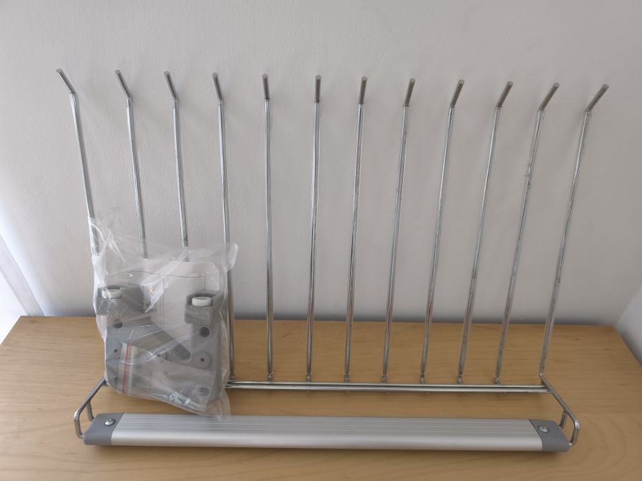 Porta calças deslizante