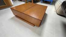 Mesa de centro e apoio em cerejeira