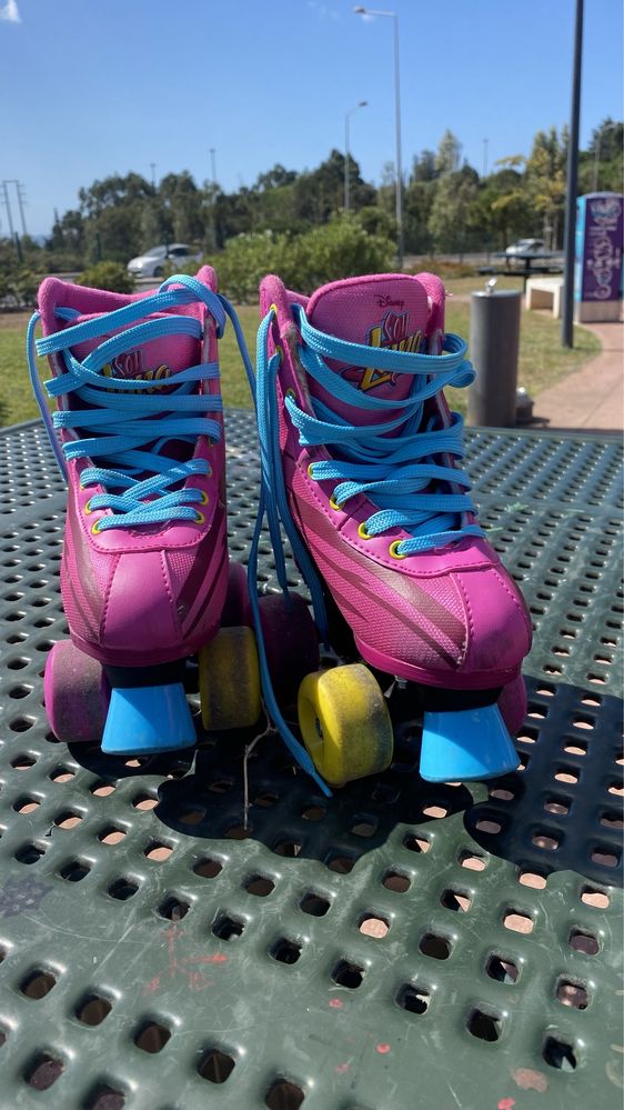Patins Soy Luna tamanho 30/31