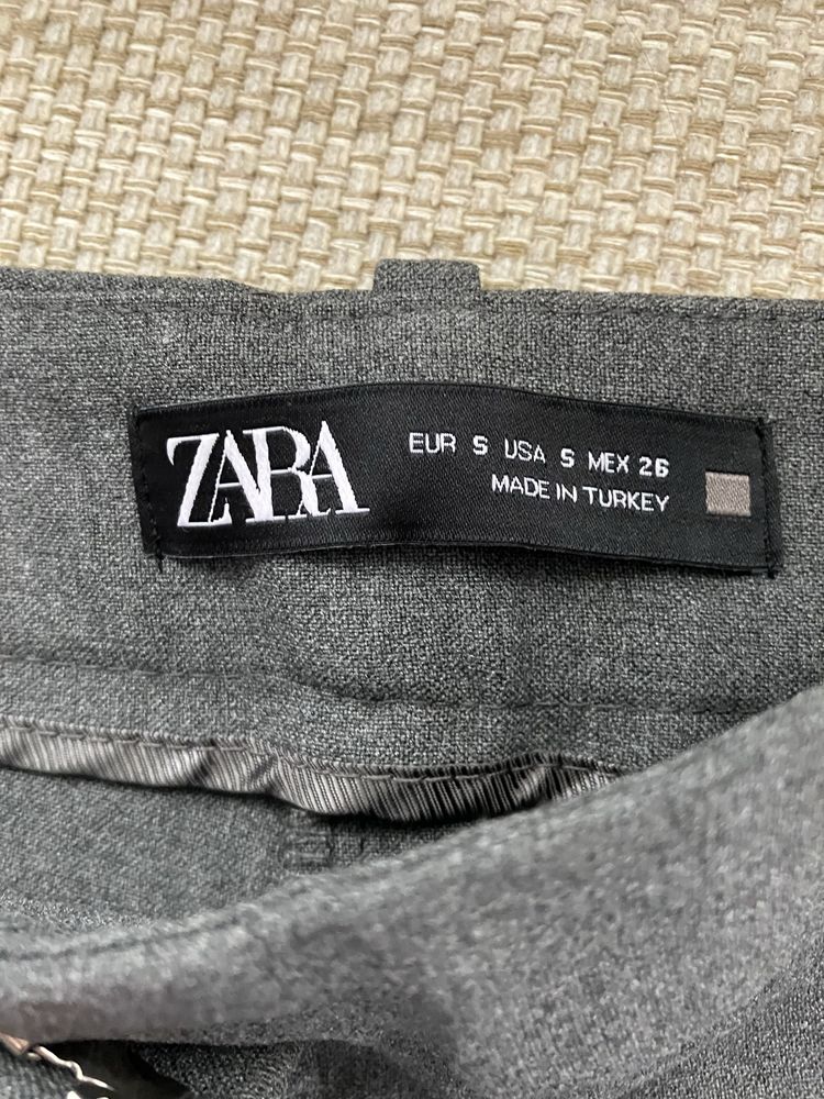 Spodnie eleganckie w kant Zara
