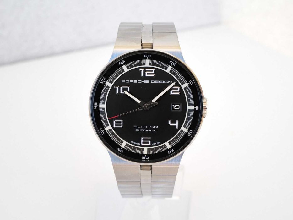 Porsche Design Flat Six Black Dial 40mm