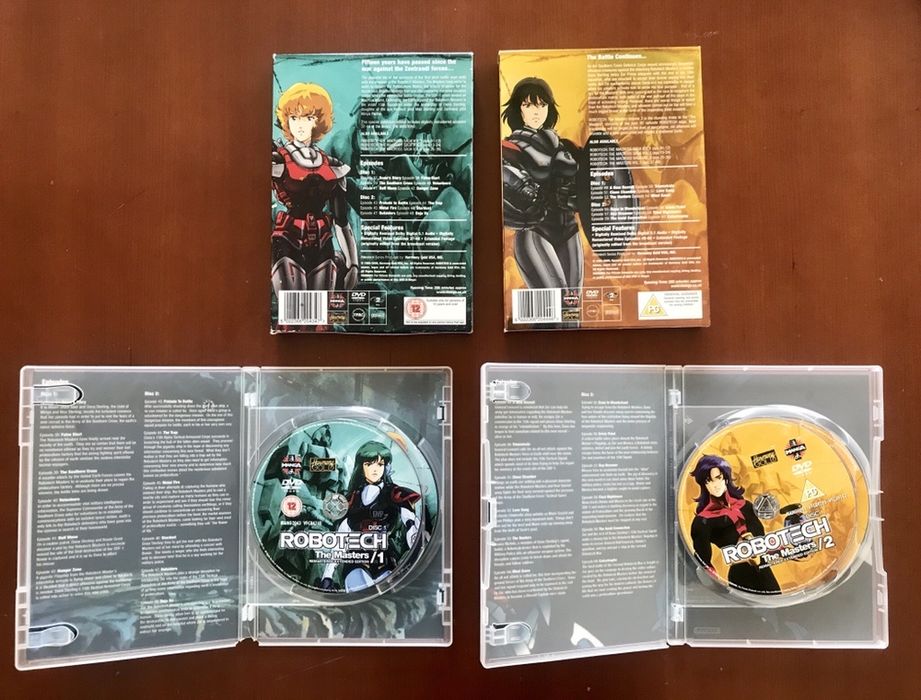 Robotech The Masters 2 Box 24 Episodios The Macross Saga DVD