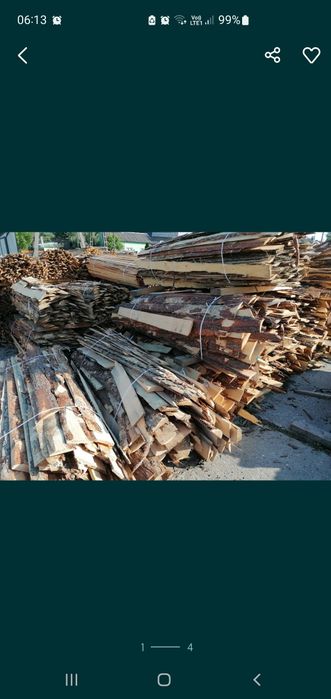 Opał,  Zrzyny tartaczne,  drewno opałowe