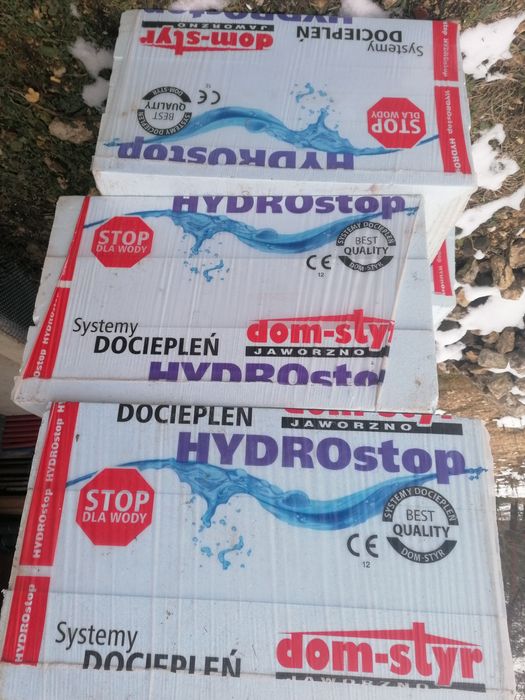 Styropian 20cm fundament xps STYROPIAN WODOODPORNY DOM-STYR DOM-STyr H