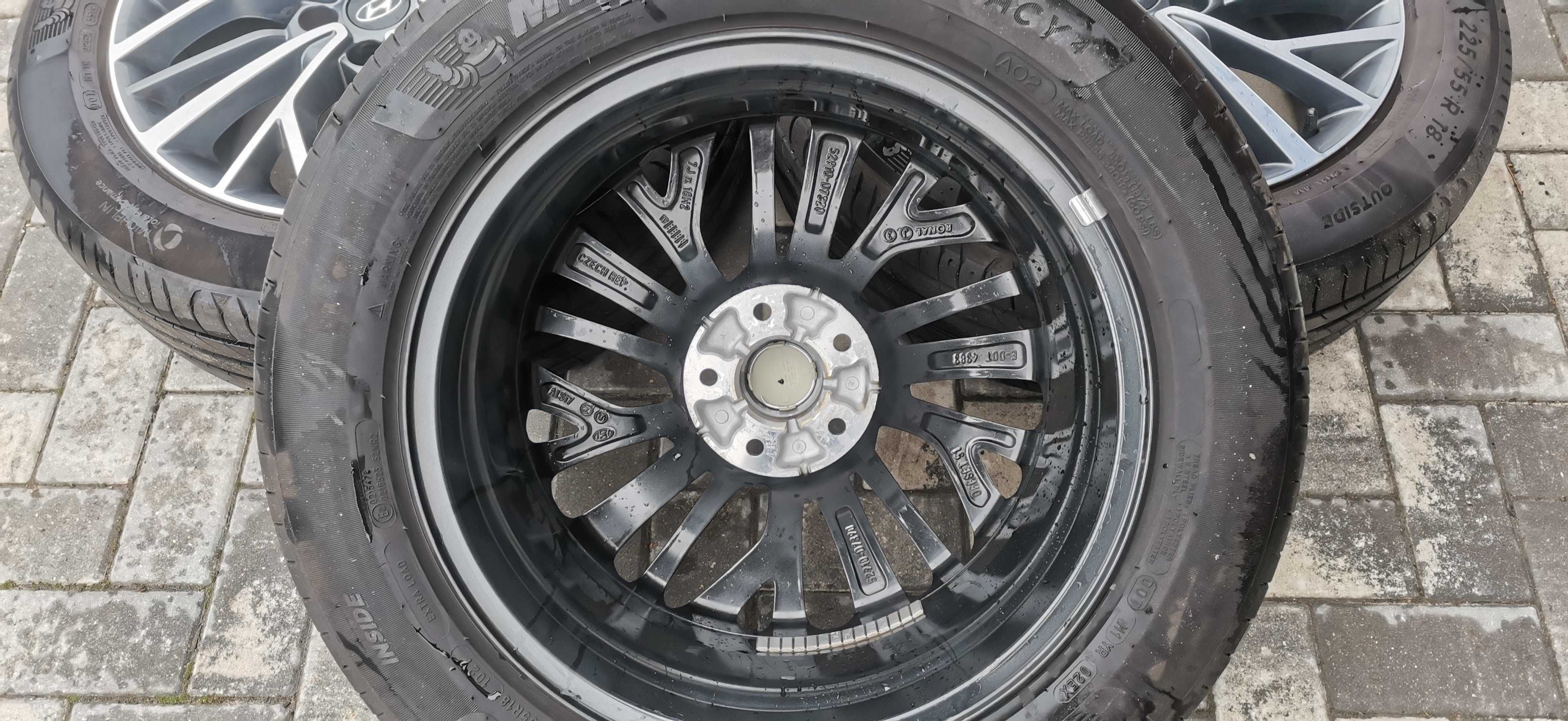 Felgi HYUNDAI7 Tucson ix35 i30 i40  7Jx18H2 5x114,3 ET51 TMPS