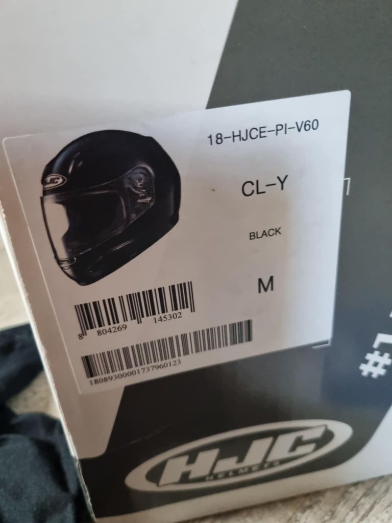Kask motocyklowy dziecięcy HJC  CL-Y rozmiar M .