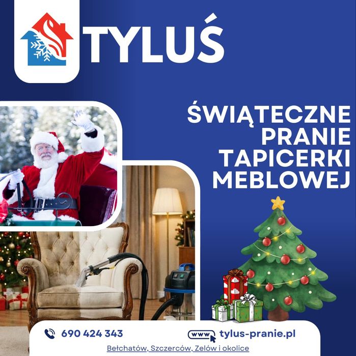 PRANIE tapicerki meblowej, pranie dywanów (z transportem)