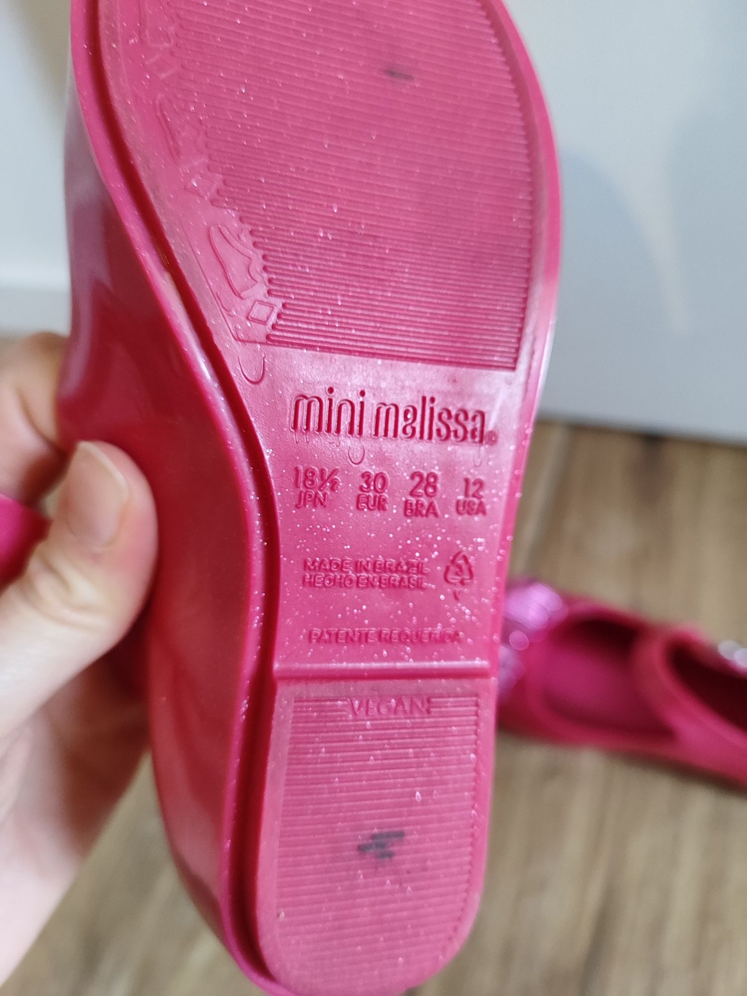 Mini melissa buciki balerinki 30