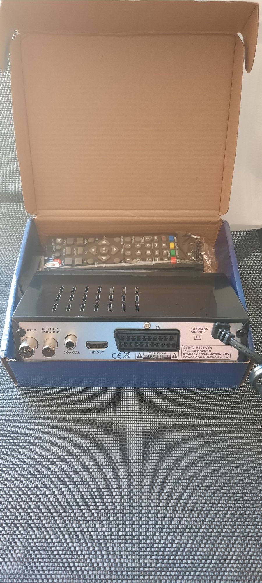Dekoder DVB T2 telewizja naziemna nowy.