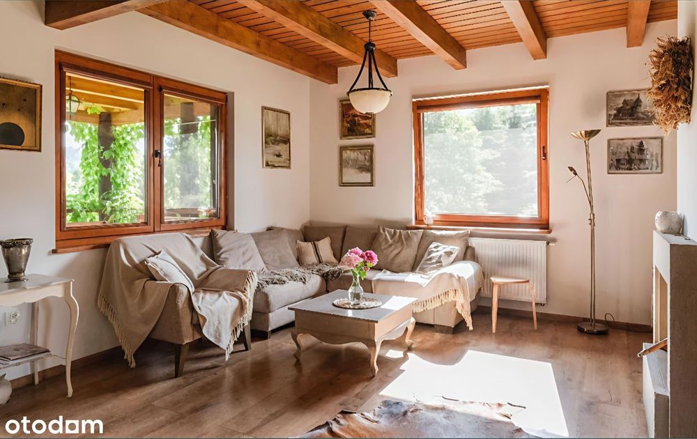 Dom na wsi w stylu rustykalnym - slow life na wyciągnięcie ręki!