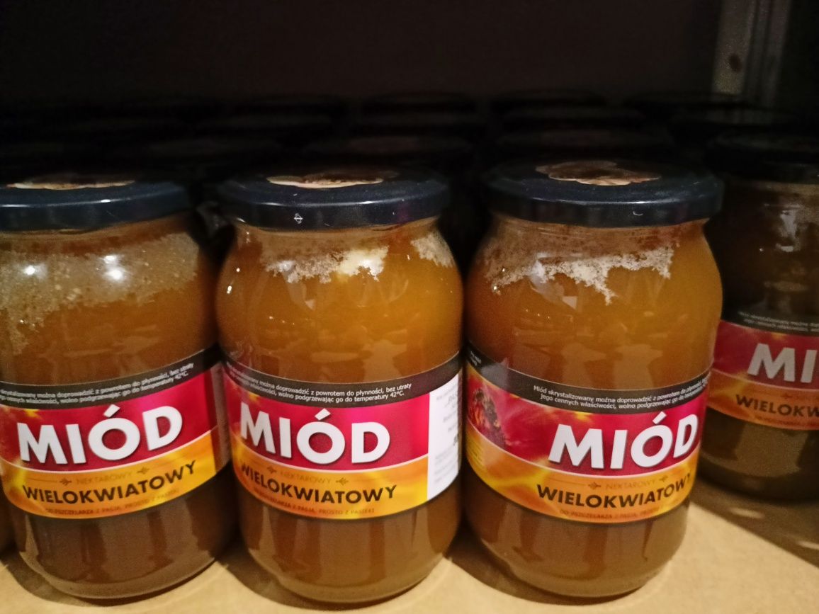 Miód lipowo-spadziowy, 100% naturalny