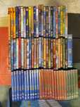 Lote DVD's dos anos 2000 + Leitor DVD Denver (Pokémon, filmes 3D etc)