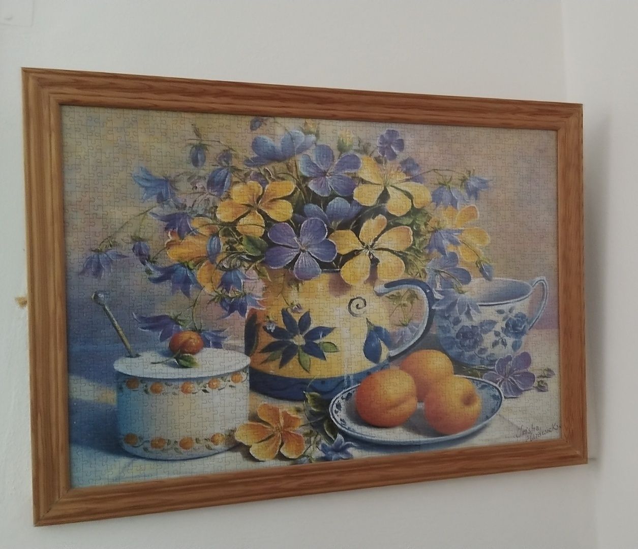 Puzzle em quadro