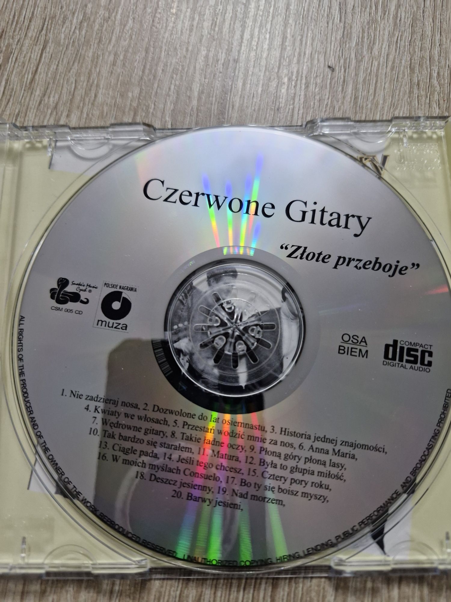 Czerwone Gitary CD Złote Przeboje
