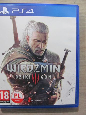 Gra Wiedzmin III 3 Dziki Gon  Playstation 4 PS4 PL
