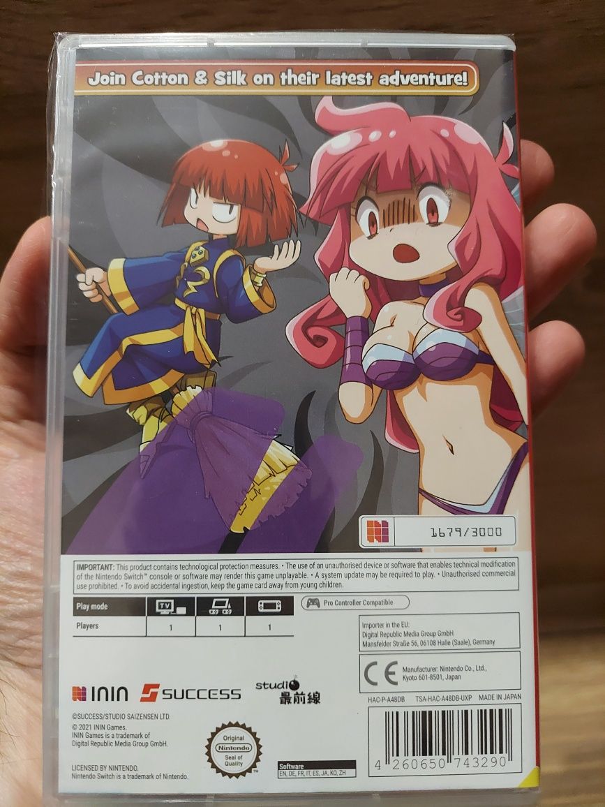 Cotton fantasy Nintendo Switch