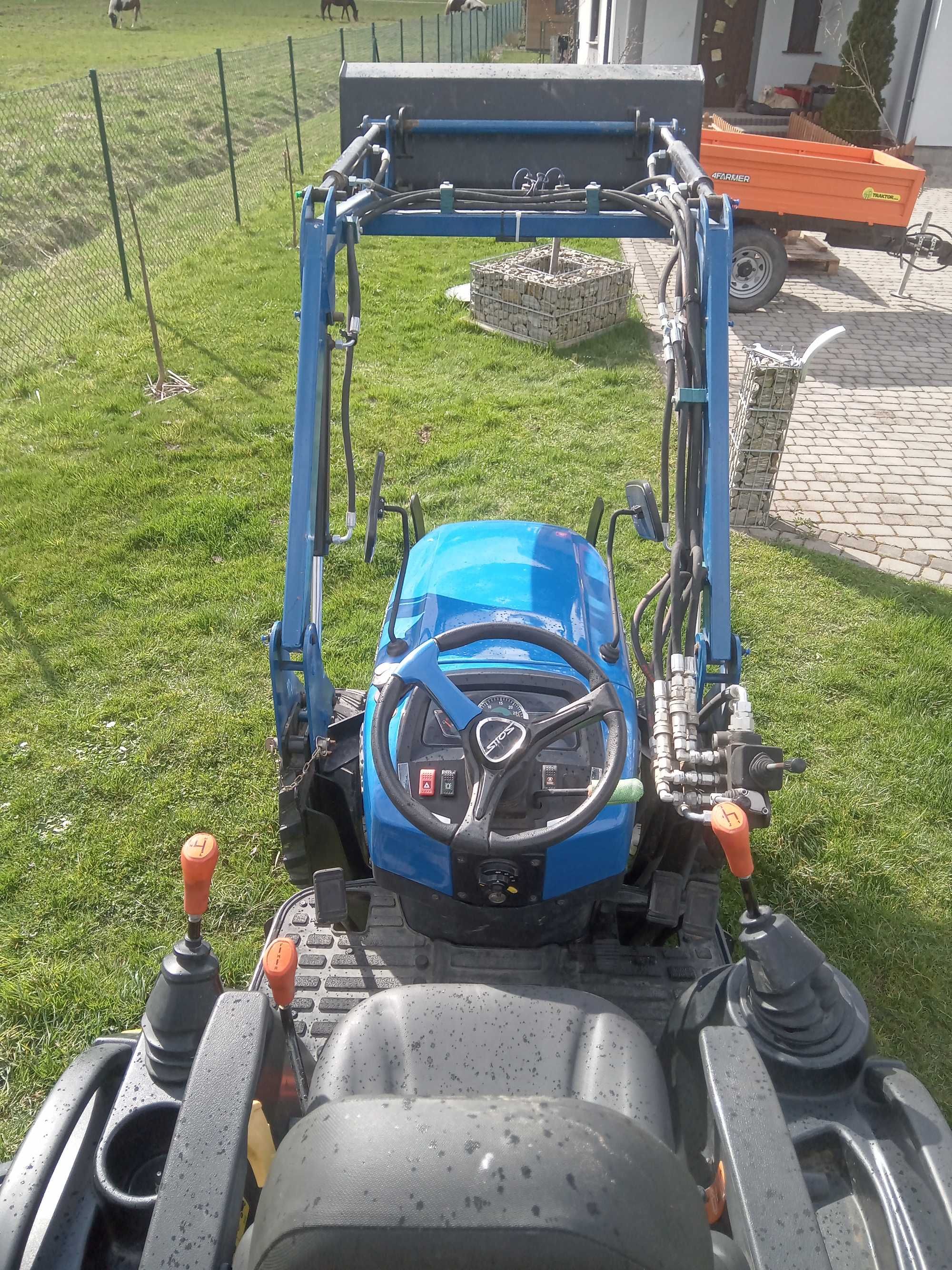 Solis 26 Shuttle XL rewers 9+9 4WD Yanmar ciągnik rolniczy sadowniczy